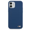 Чохол BMW для iPhone 12 | 12 Pro Silicone M Collection Blue (BMHCP12MMSILNA)