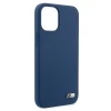 Чохол BMW для iPhone 12 | 12 Pro Silicone M Collection Blue (BMHCP12MMSILNA)