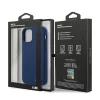 Чехол BMW для iPhone 12 Pro Max Silicone M Collection Blue (BMHCP12LMSILNA)