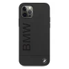 Чохол BMW для iPhone 12 Pro Max Signature Logo Imprint Black (BMHCP12LSLLBK)
