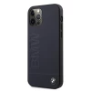 Чохол BMW для iPhone 12 | 12 Pro Signature Logo Imprint Navy (BMHCP12MSLLNA)