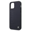 Чехол BMW для iPhone 12 | 12 Pro Signature Logo Imprint Navy (BMHCP12MSLLNA)