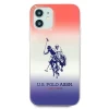 Чехол U.S. Polo Assn Gradient Collection для iPhone 12 mini Blue Red (USHCP12SPCDGBR)