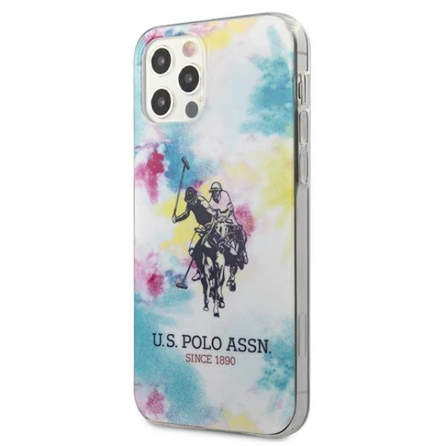 Чохол U.S. Polo Assn Tie & Dye Collection для iPhone 12 | 12 Pro Multicolor (USHCP12MPCUSML)