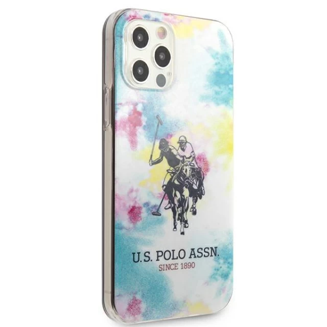 Чохол U.S. Polo Assn Tie & Dye Collection для iPhone 12 | 12 Pro Multicolor (USHCP12MPCUSML)