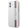 Чехол U.S. Polo Assn Tricolor Pattern Collection для iPhone 12 mini White (USHCP12SPCUSSWH)