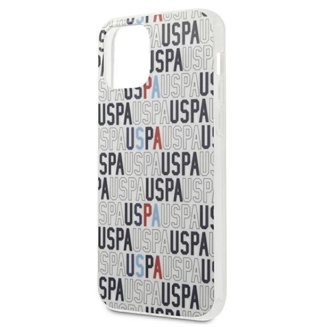 Чохол U.S. Polo Assn Logo Mania Collection для iPhone 12 mini White (USHCP12SPCUSPA6)