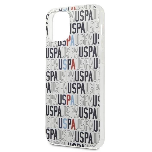 Чехол U.S. Polo Assn Logo Mania Collection для iPhone 12 mini White (USHCP12SPCUSPA6)