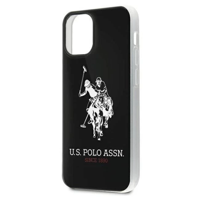 Чохол U.S. Polo Assn Shiny Big Logo для iPhone 12 mini Black (USHCP12STPUHRBK)