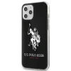Чохол U.S. Polo Assn для iPhone 12 | 12 Pro Shiny Big Logo Black (USHCP12MTPUHRBK)