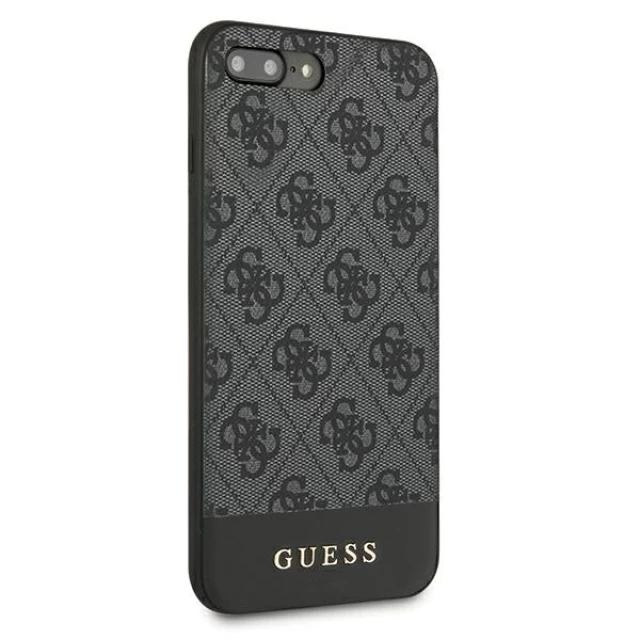 Чехол Guess 4G Stripe Collection для iPhone 7/8 Plus Grey (GUHCI8LG4GLGR)