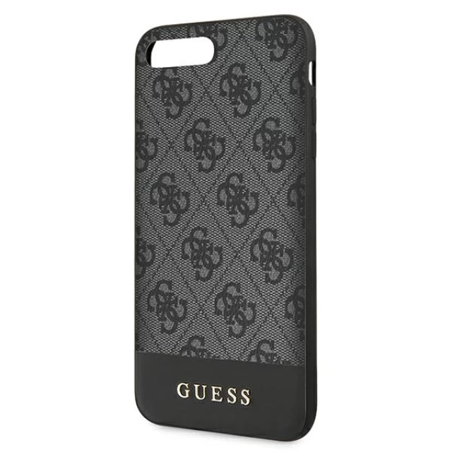 Чохол Guess 4G Stripe Collection для iPhone 7/8 Plus Grey (GUHCI8LG4GLGR)