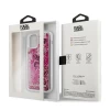 Чехол Karl Lagerfeld Liquid Glitter Charms Cover для iPhone 12 mini Pink (KLHCP12SROPI)