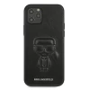 Чохол Karl Lagerfeld Karl Ikonik Outline для iPhone 12 | 12 Pro Black (KLHCP12MPCUIKBK)