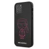 Чохол Karl Lagerfeld Karl Ikonik Outline для iPhone 12 | 12 Pro Pink (KLHCP12MPCUIKPI)