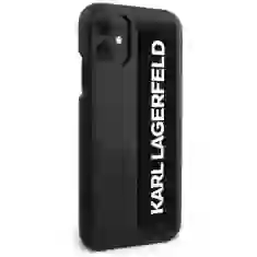 Чохол Karl Lagerfeld Hand Strap для iPhone 12 mini Black (KLHCP12SSTKLBK)