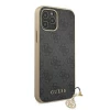 Чохол Guess 4G Charms Collection для iPhone 12 Pro Max Grey (GUHCP12LGF4GGR)