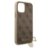 Чохол Guess Charms Collection для iPhone 12 mini Brown (GUHCP12SGF4GBR)