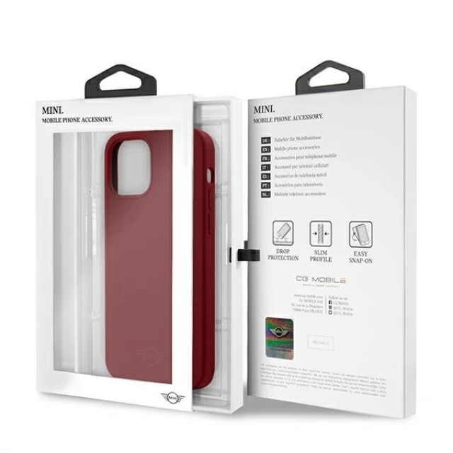 Чехол Mini Morris для iPhone 12 Pro Max Silicone Tone On Tone Red (MIHCP12LSLTRE)