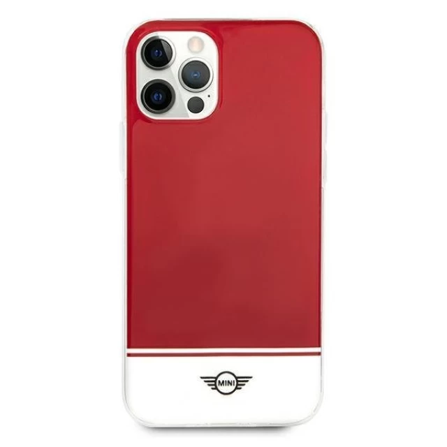 Чохол Mini Morris для iPhone 12 | 12 Pro Stripe Collection Red (MIHCP12MPCUBIRE)