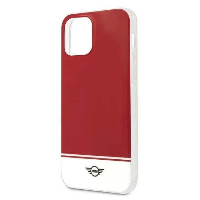Чехол Mini Morris для iPhone 12 | 12 Pro Stripe Collection Red (MIHCP12MPCUBIRE)