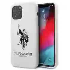 Чехол U.S. Polo Assn Silicone Collection для iPhone 12 Pro Max White (USHCP12LSLHRWH)