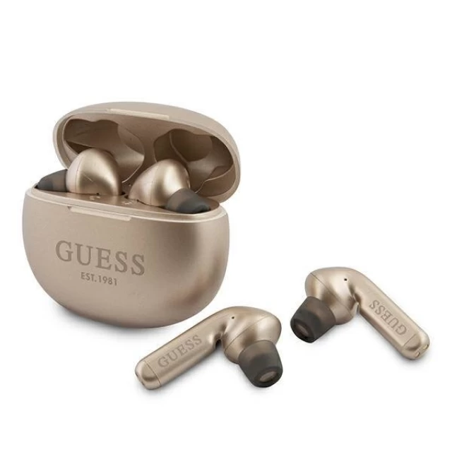Навушники Guess TWS Bluetooth Gold (GUTWS1CGO)