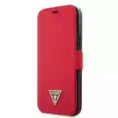 Чехол Guess Saffiano для iPhone 12 mini Red (GUFLBKP12SVSATMLRE)