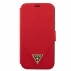 Чехол Guess Saffiano для iPhone 12 | 12 Pro Red (GUFLBKP12MVSATMLRE)