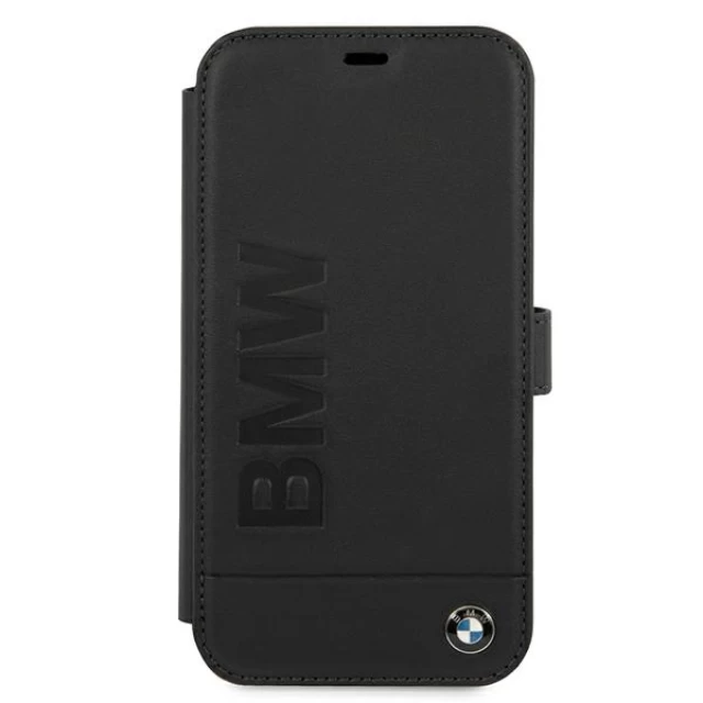 Чохол BMW для iPhone 12 | 12 Pro Signature Black (BMFLBKP12MSLLBK)