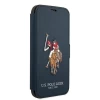 Чехол U.S. Polo Assn Embroidery Collection для iPhone 12 Pro Max Blue (USFLBKP12LPUGFLNV)