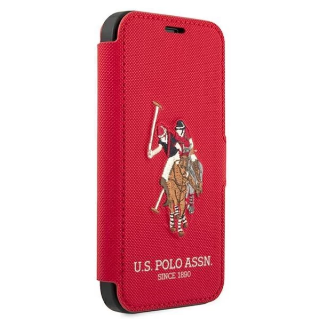 Чохол U.S. Polo Assn Embroidery Collection для iPhone 12 Pro Max Red (USFLBKP12LPUGFLRE)