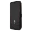 Чохол-книжка Ferrari для iPhone 12 | 12 Pro Off Track Perforated Black (FEOGOFLBKP12MBK)
