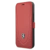 Чохол-книжка Ferrari для iPhone 12 | 12 Pro Off Track Perforated Red (FEOGOFLBKP12MRE)