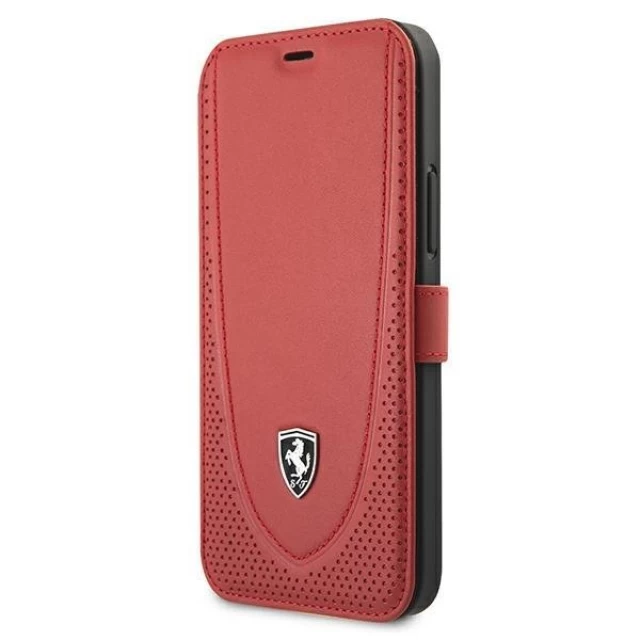 Чохол-книжка Ferrari для iPhone 12 Pro Max Off Track Perforated Red (FEOGOFLBKP12LRE)