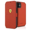 Чохол-книжка Ferrari для iPhone 12 mini Off Track Perforated Red (FESPEFLBKP12SRE)