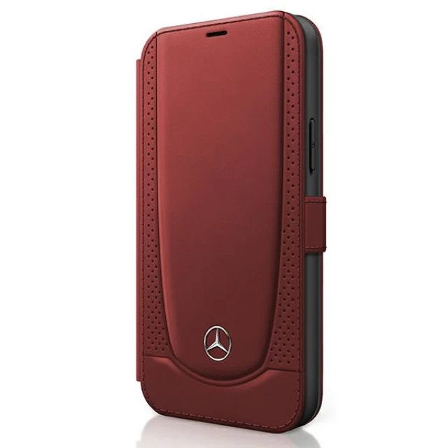 Чехол Mercedes Urban Line для iPhone 12 | 12 mini Red (MEFLBKP12SARMRE)