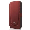 Чехол-книжка Mercedes для iPhone 12 | 12 Pro Urban Line Red (MEFLBKP12MARMRE)