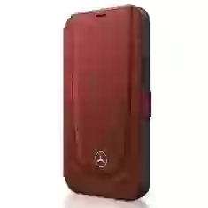 Чехол-книжка Mercedes для iPhone 12 | 12 Pro Urban Line Red (MEFLBKP12MARMRE)