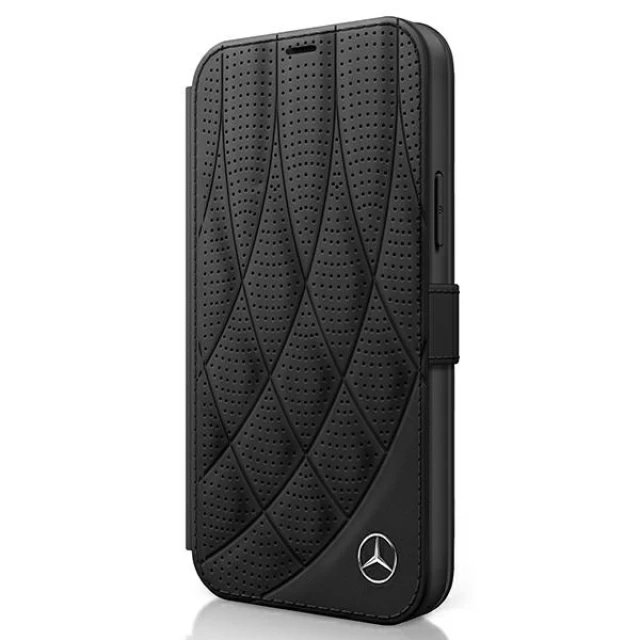 Чохол Mercedes Bow Line для iPhone 12 | 12 Pro Black (MEFLBKP12MDIQBK)