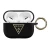 Чехол Guess Silicone Triangle Logo Collection для AirPods Pro Black (GUACAPLSTLBK)