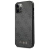 Чохол Guess 4G Metal Gold Logo для iPhone 12 | 12 Pro Grey (GUHCP12MG4GFGR)