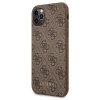 Чохол Guess 4G Metal Gold Logo для iPhone 11 Pro Brown (GUHCN58G4GFBR)