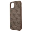 Чехол Guess 4G Metal Gold Logo для iPhone 11 Pro Brown (GUHCN58G4GFBR)