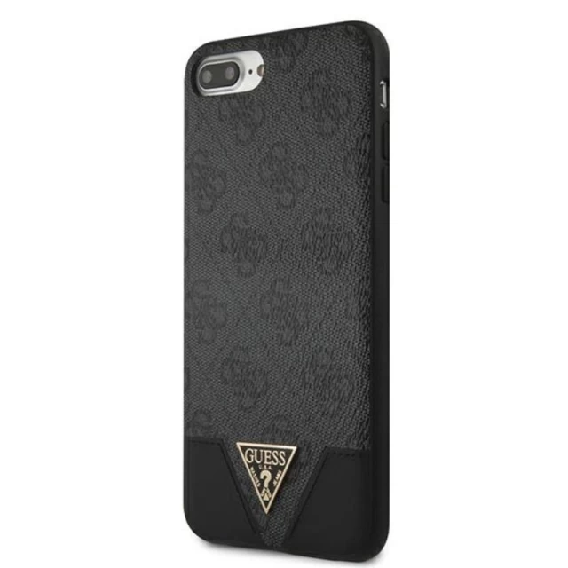 Чехол Guess 4G Triangle Collection для iPhone 8 Plus | 7 Plus Black (GUHCI8LPU4GHBK)