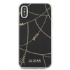 Чехол Guess Gold Chain Collection для iPhone XS/X Black (GUHCI65PCUCHBK)