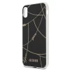 Чехол Guess Gold Chain Collection для iPhone X | XS Black (GUHCPXPCUCHBK)