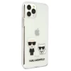 Чехол Karl Lagerfeld Karl & Choupette для iPhone 11 Pro Transparent (KLHCN58CKTR)