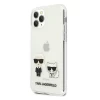 Чохол Karl Lagerfeld Karl and Choupette для iPhone 11 Pro Max Transparent (KLHCN65CKTR)