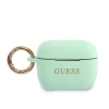 Чехол Guess Silicone Glitter для AirPods Pro Green (GUACAPSILGLGN)